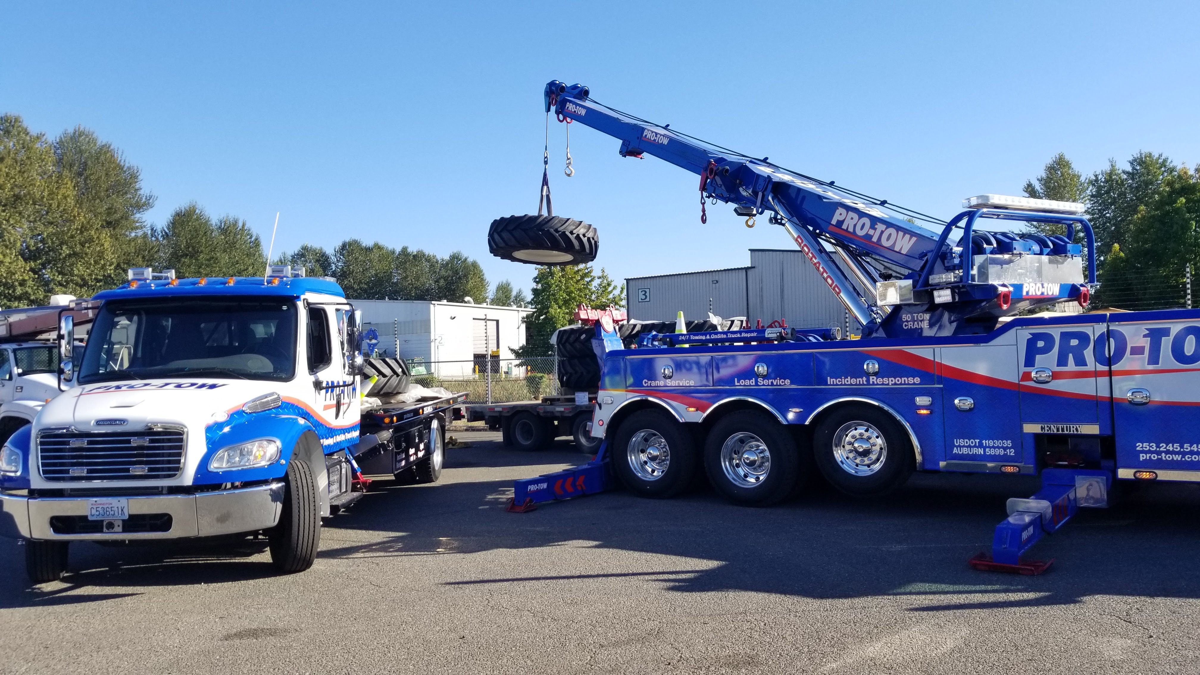 Semi-Truck Towing | Pro-Tow 24 Hr Towing