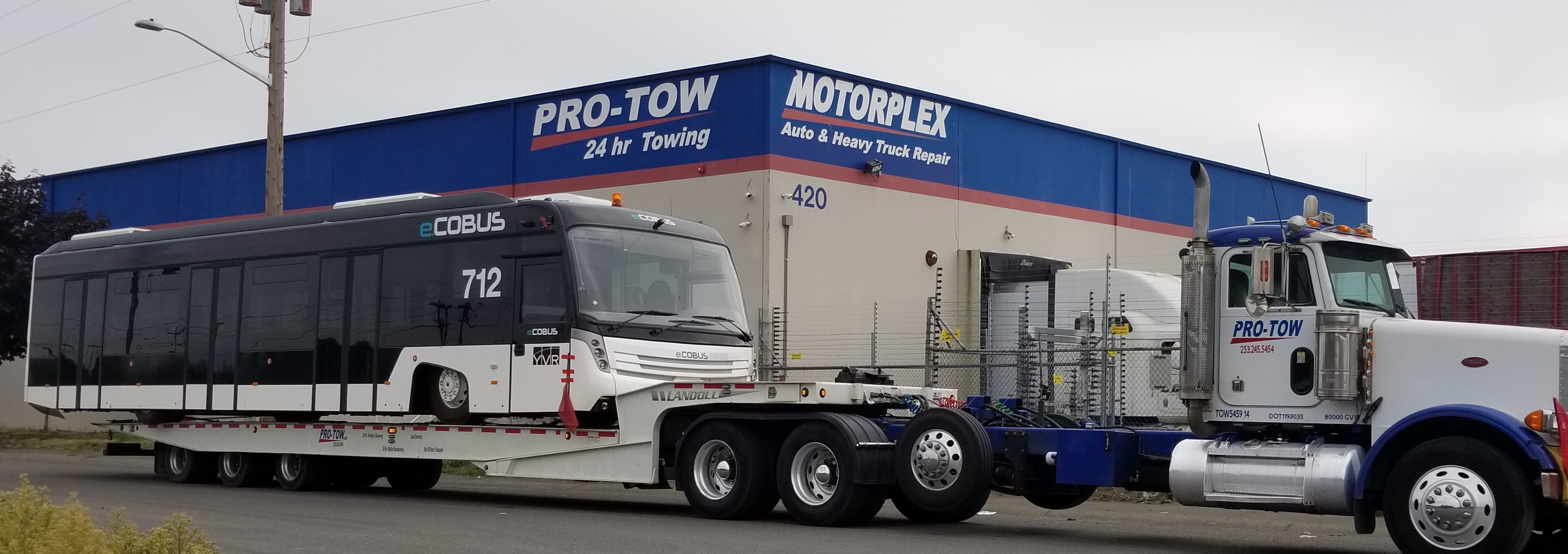 Bus Towing ProTow 24 Hr Towing