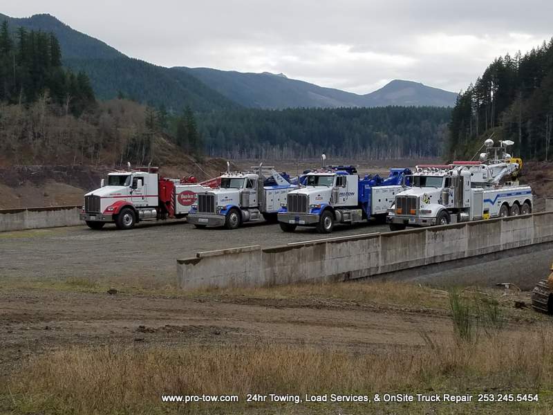 Towing Against 180,000lbs of Resistance