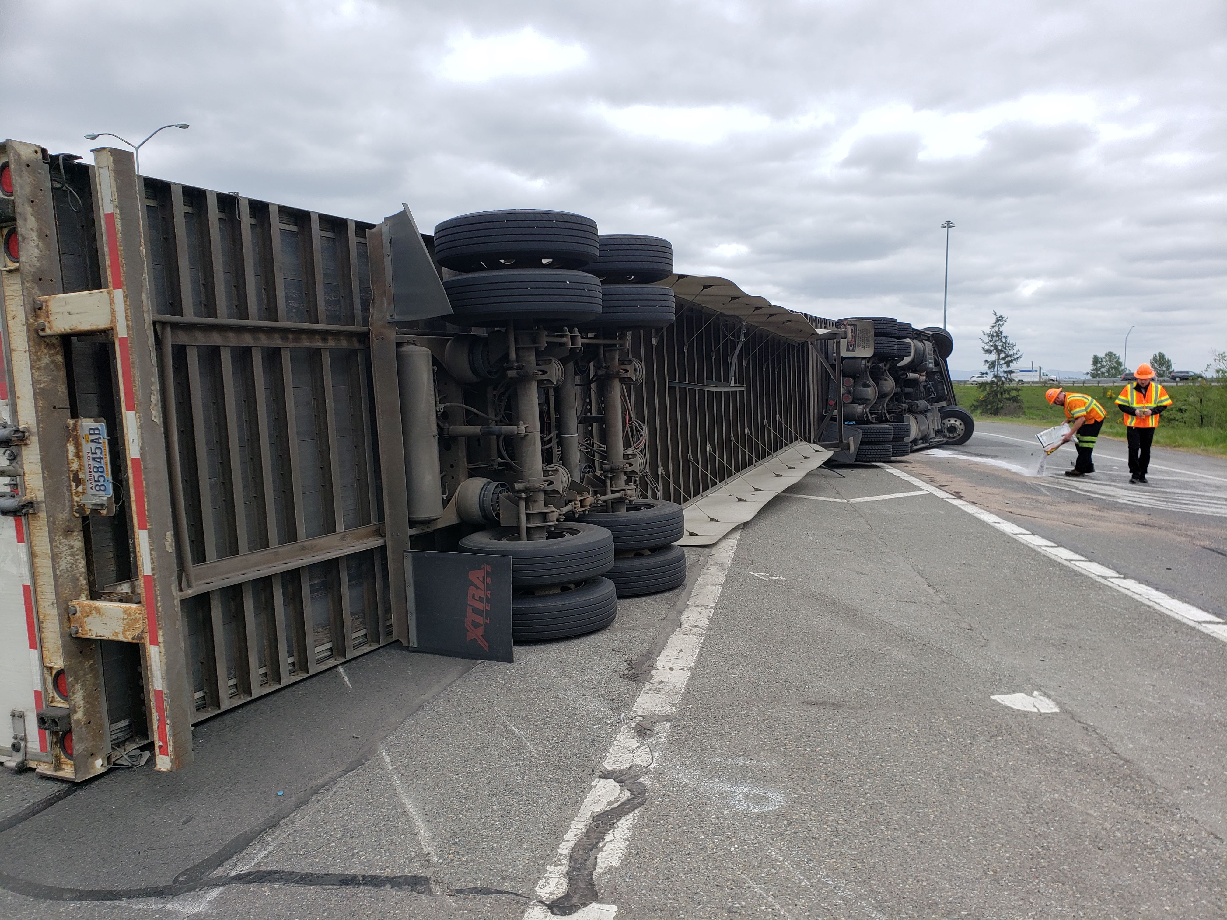 Semi Truck Wreck