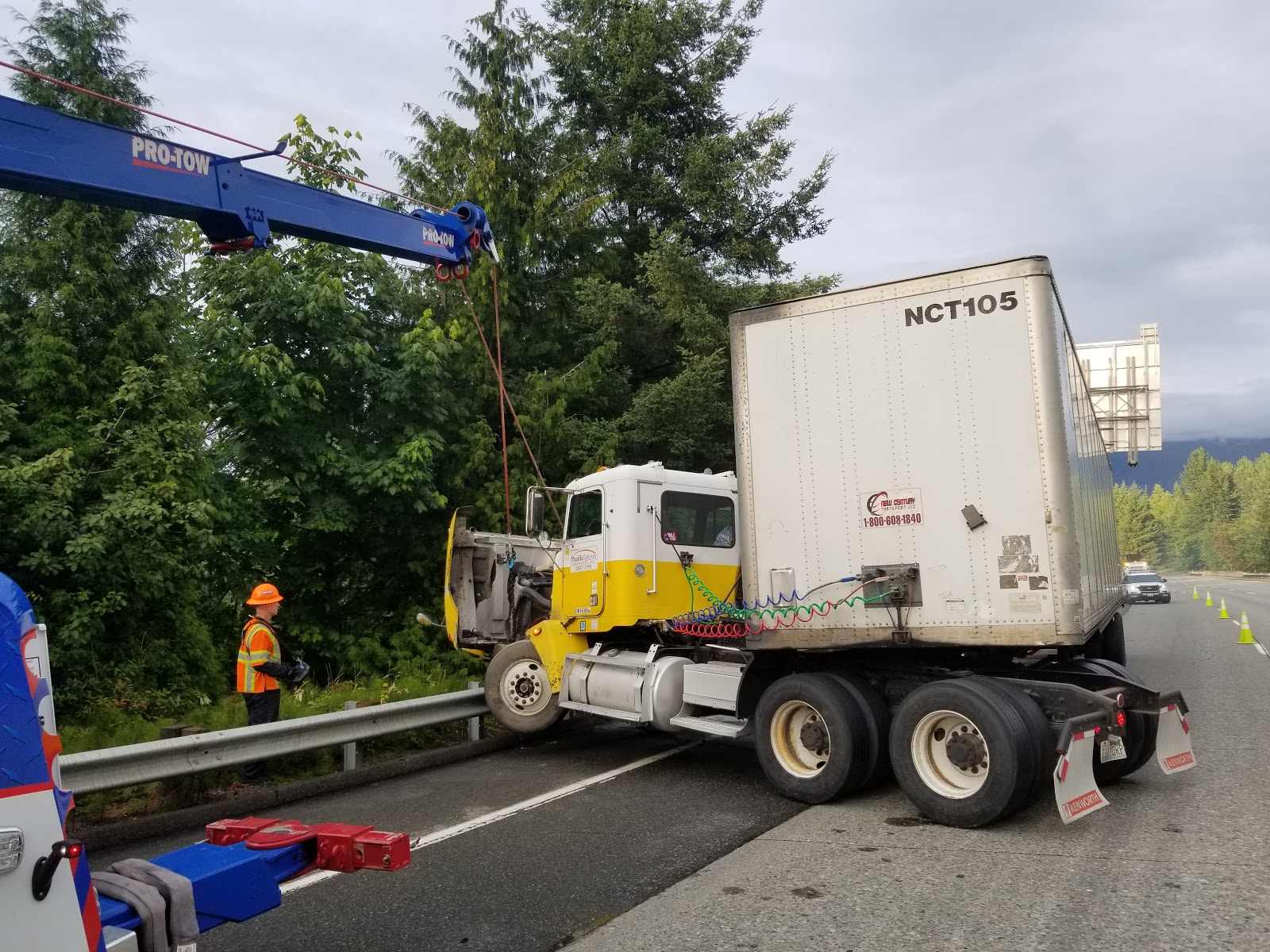 Jack and Spill on The I-90