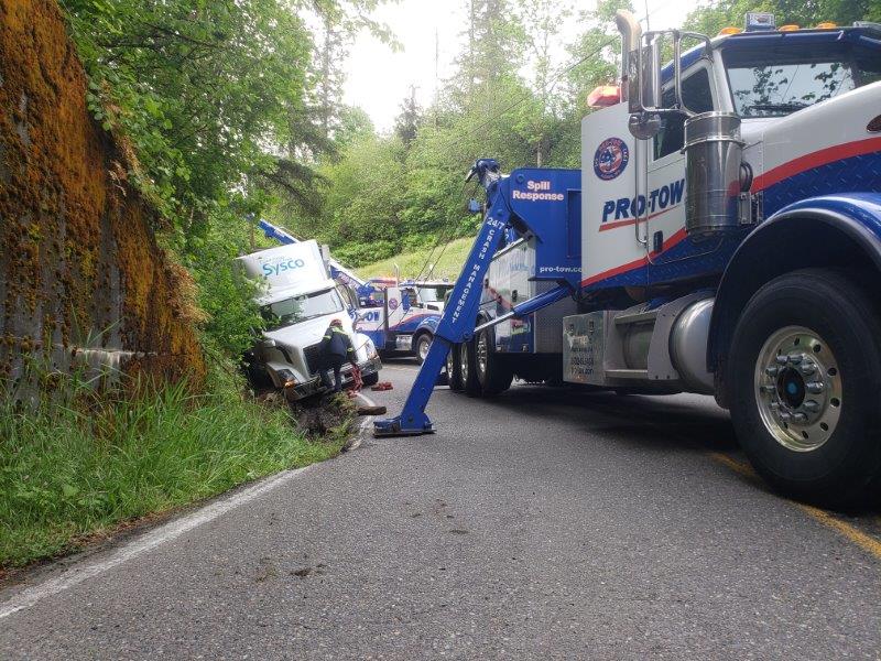 Heavy Truck Tow for Sysco on Witte