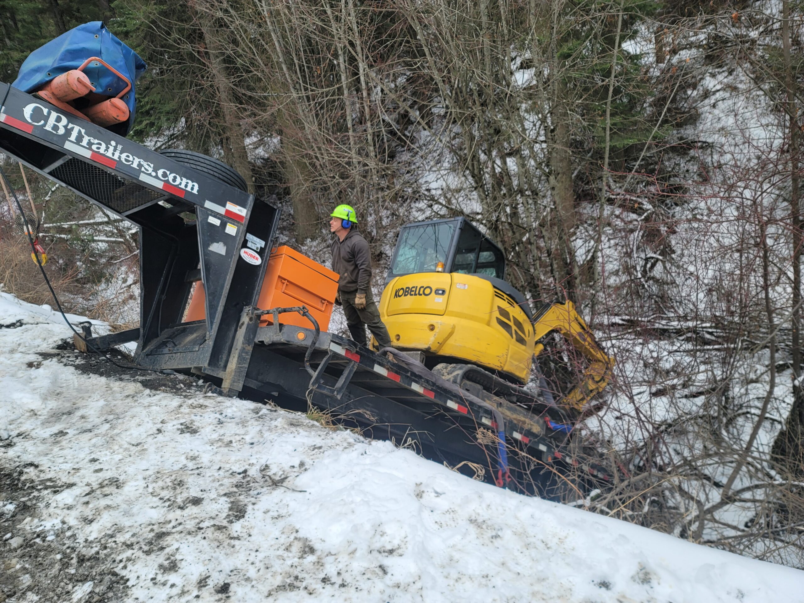 Heavy Equipment Recovery in Spokane