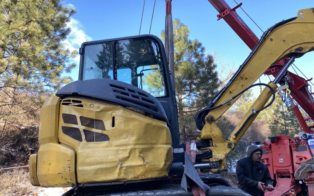 Heavy Equipment Recovery in Spokane