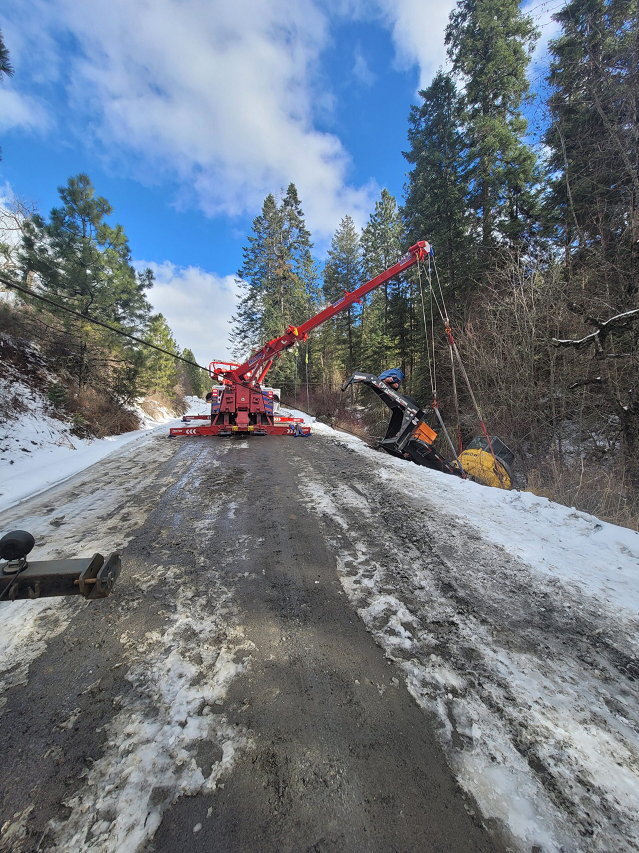 Excavator Heavy Equipment Recovery ProTow 24 Hr Towing