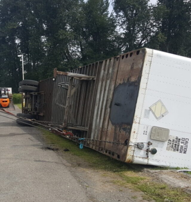 Semi-Truck and Load Recovery