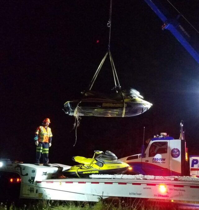 Truck, Camper & Sea-Doo Rescue