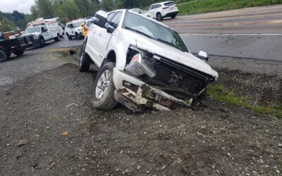 Ford F350 at Cedar Grove Accident Recovery