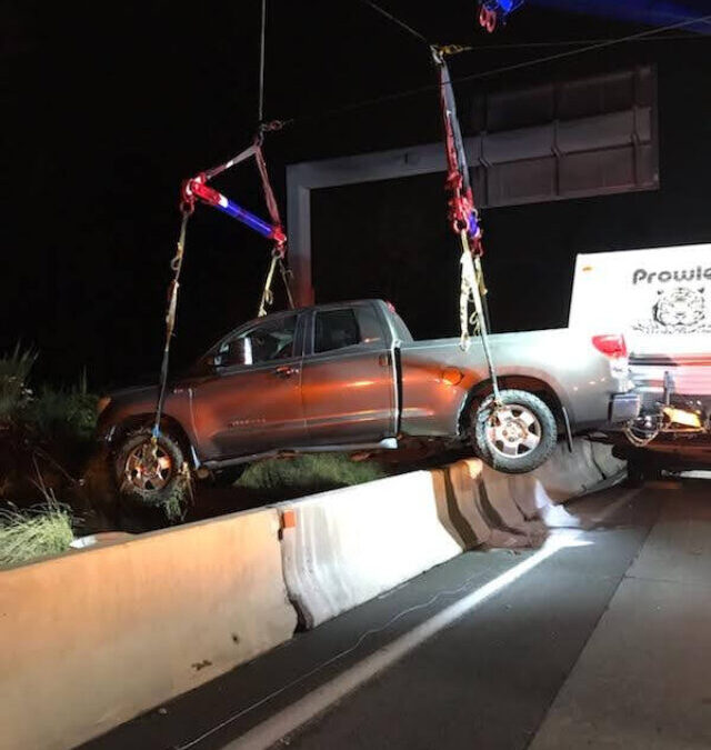 Guard Railed Tundra on the Prowl