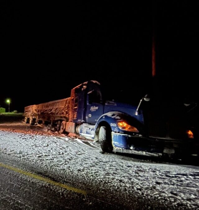 Semi-Truck Slip and Slide