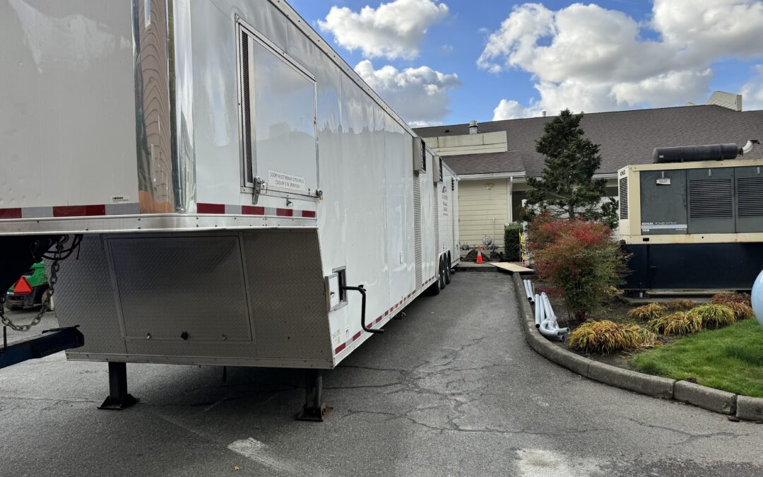 Pro-Tow Helps Park 48-foot Trailer in a Tricky Spot