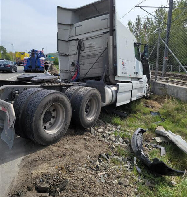 Recovering a Leaking Semi-Truck