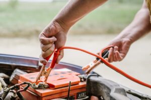 Battery jump start service