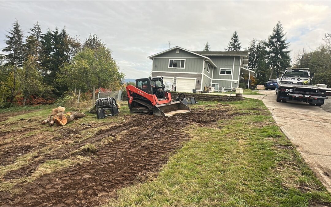 Heavy Equipment Recovery for a Napping Kubota Track Loader