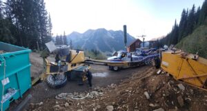 Equipment recovery telehandler