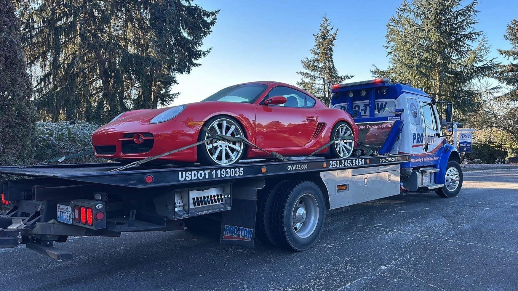 Tow truck in Spokane, Auburn and Maple Valley