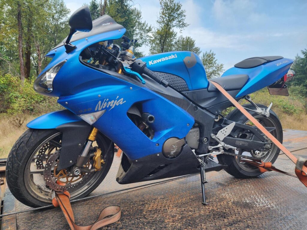 Motorcycle Towing in Spokane